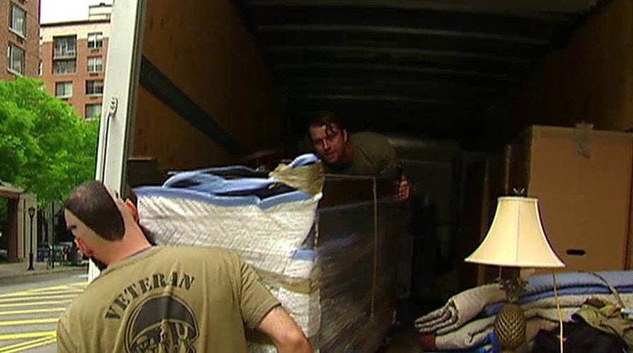 Veteran starts own moving company, employs other vets