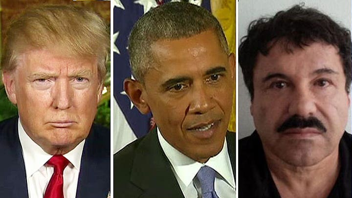 Trump reacts to Obama's Iran deal presser, El Chapo's escape