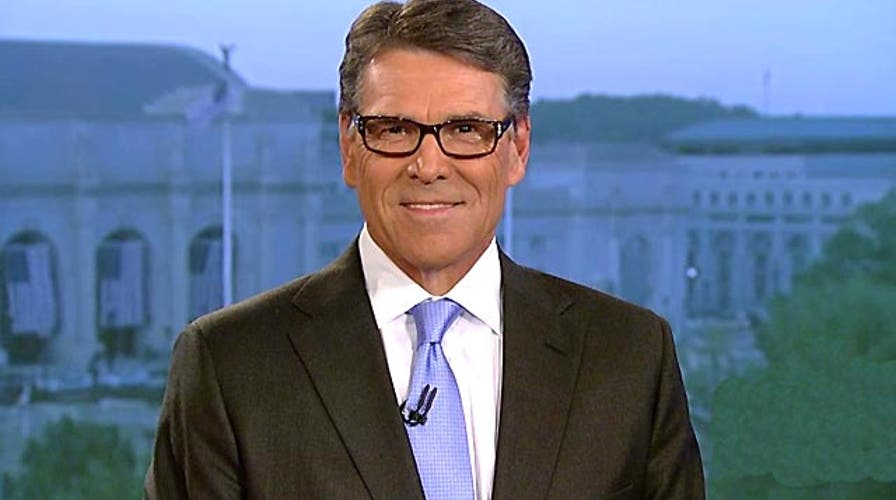 Rick Perry discusses path to GOP nomination 