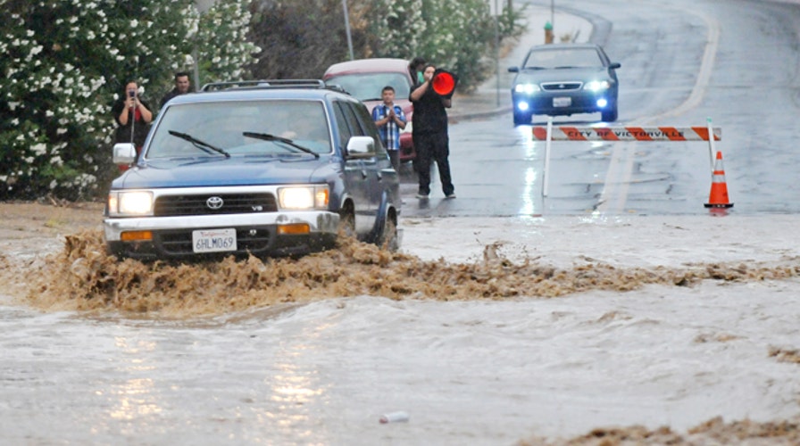 Heavy rains cause severe flooding in California