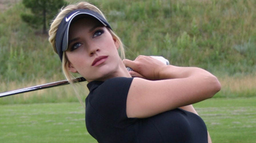 LPGA wannabe Spiranac says attention is 'flattering'