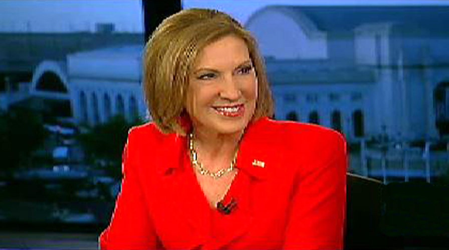 Carly Fiorina discusses key 2016 issues, record as CEO