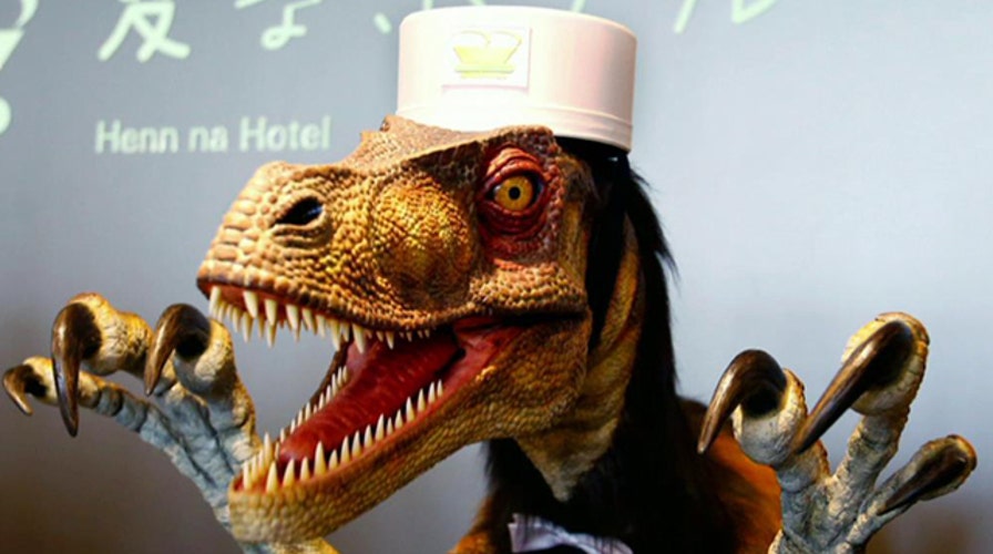 Would you stay at a hotel run entirely by robots?