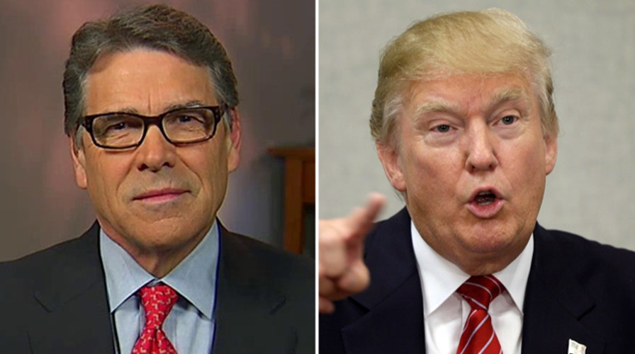 Perry slams Trump: Americans want solutions, not rhetoric