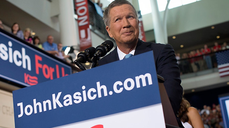 John Kasich becomes 16th candidate to join crowded GOP field