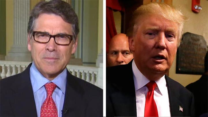 Rick Perry responds to Donald Trump's personal attacks