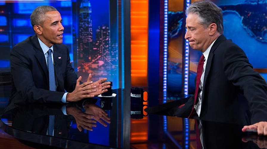 President Obama mocks IRS targeting scandal