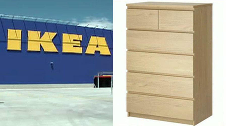 IKEA issues safety warning for chests, dressers