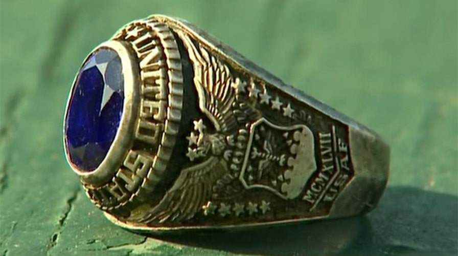 8-year-old hunts for owner of mystery Air Force ring