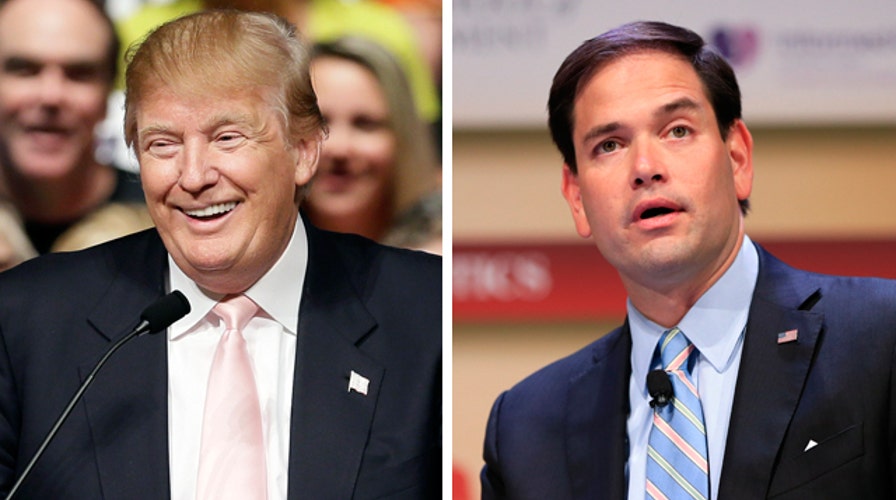Polls show Trump in front of GOP field as Rubio sinks