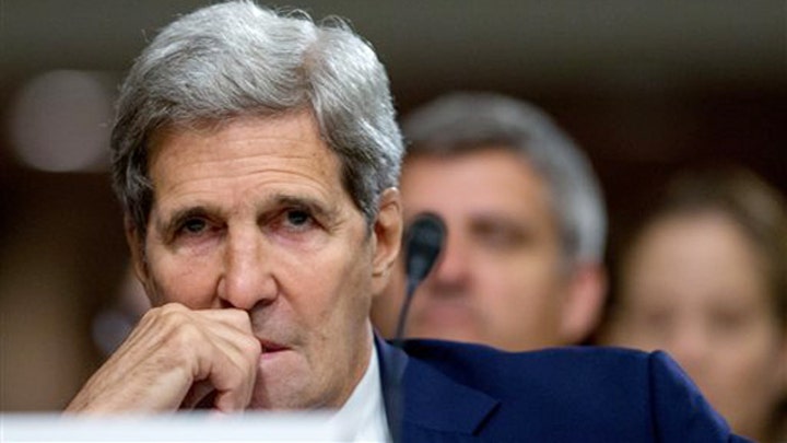 Democratic lawmaker puts Secretary Kerry on the spot