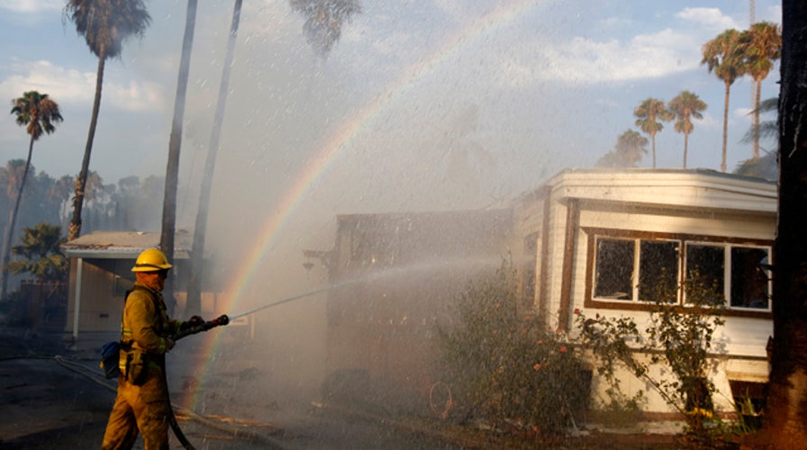 Calif. National Guard sending helicopters to fight wildfires