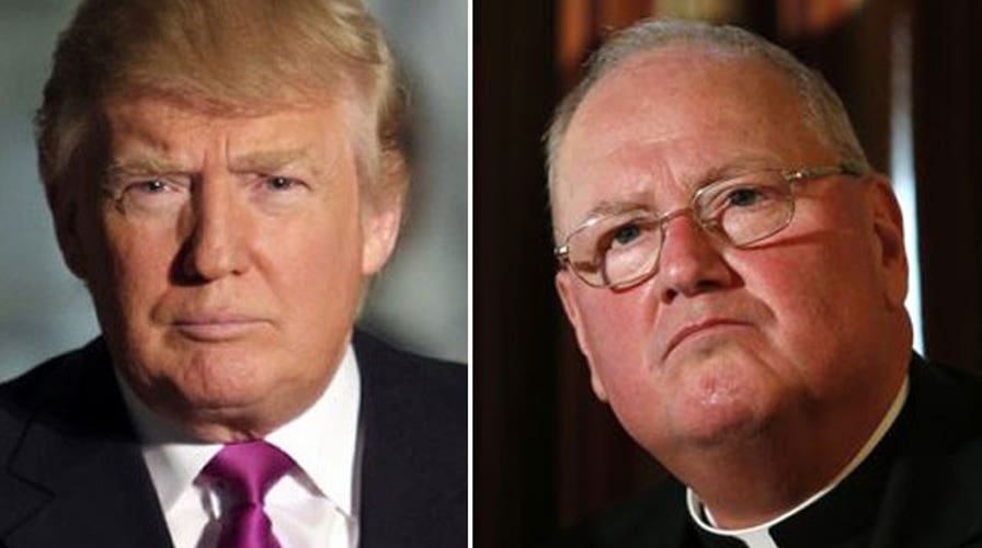 Cardinal Dolan slams Donald Trump's immigration rant