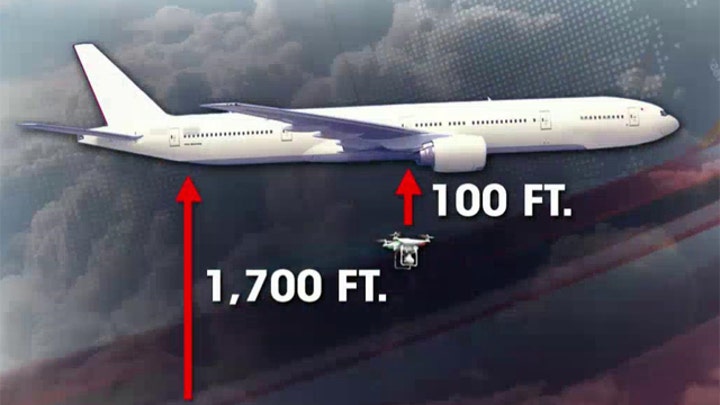 Drone has a close call with passenger plane