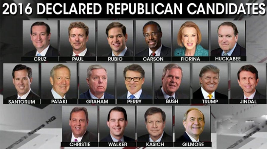 GOP candidates jockey for position in final debate push