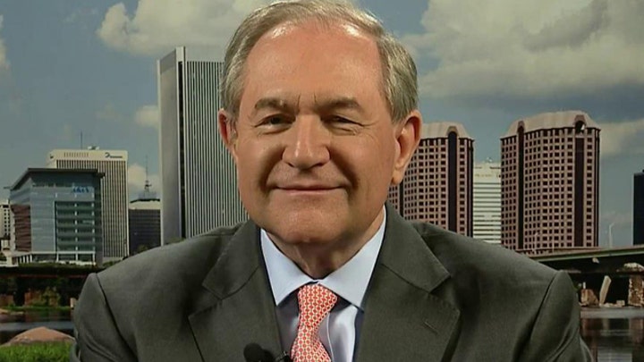 Jim Gilmore on why the large GOP field helps him