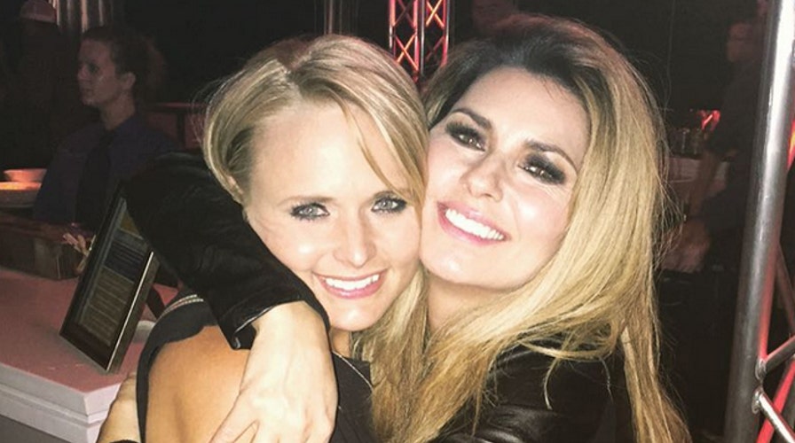 Miranda and Shania paint town red
