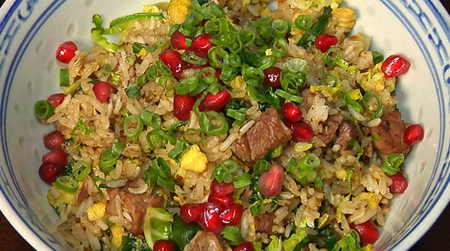 Making Tasty Brisket Fried Rice