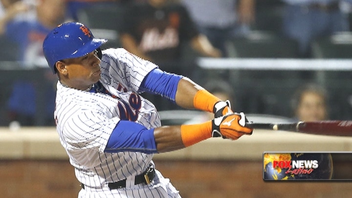 Cespedes helps Mets take NL East lead