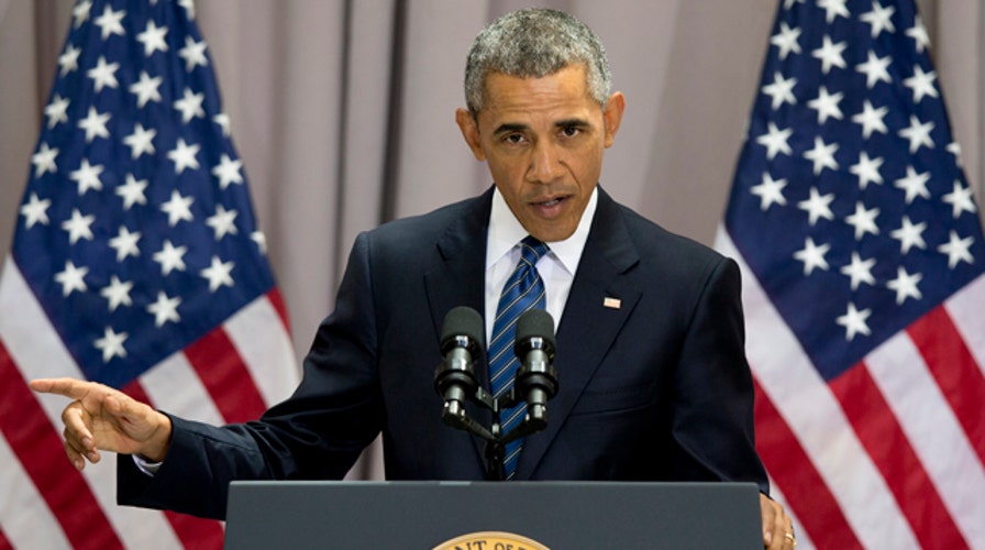 President using fear to bash Iran deal fear-mongering?