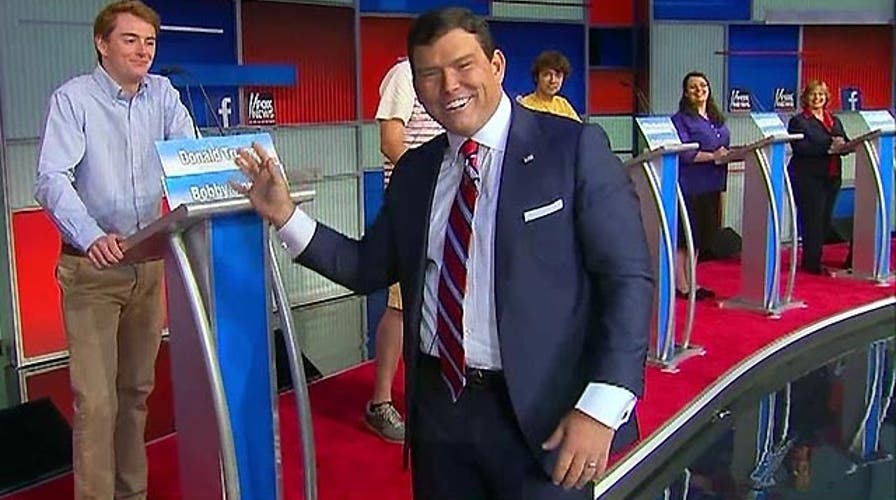 Tour of GOP debate stage