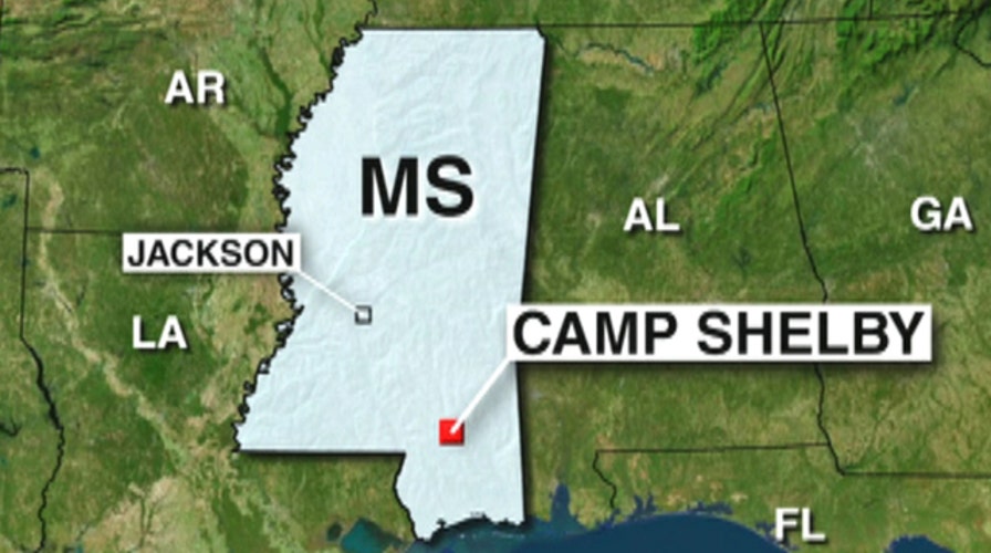 More gunfire reported near Camp Shelby in Mississippi