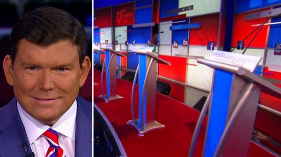 Bret Baier says fast-paced debate will cover numerous topics