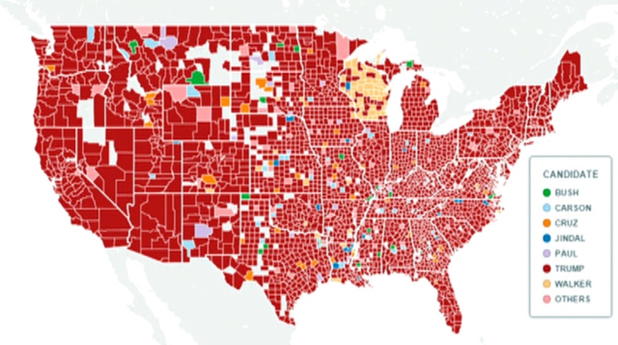 Donald Trump most searched candidate on Google