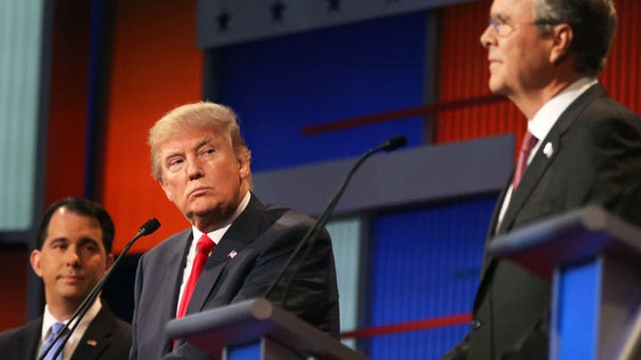 Who stood out during the first Republican debate?