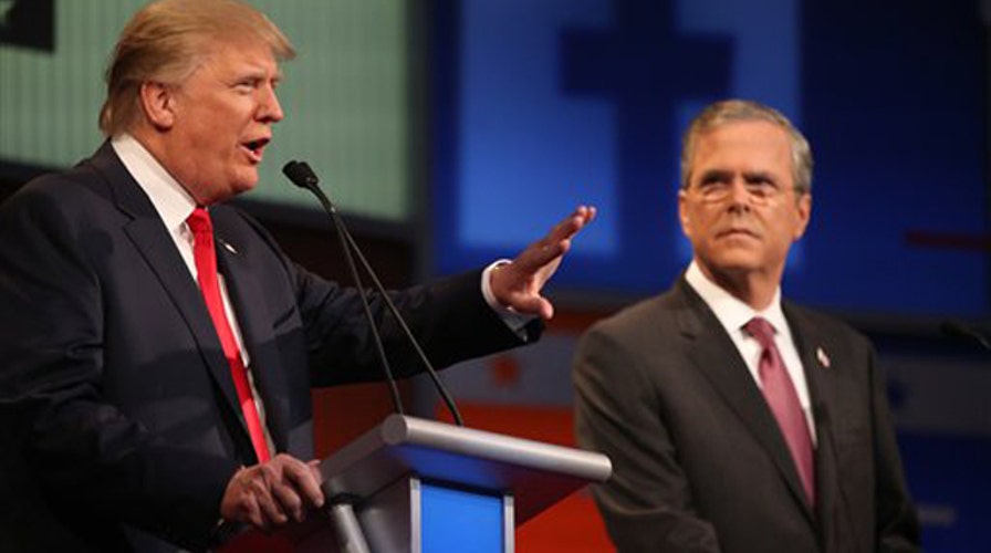 Sparks fly as Republicans take the stage