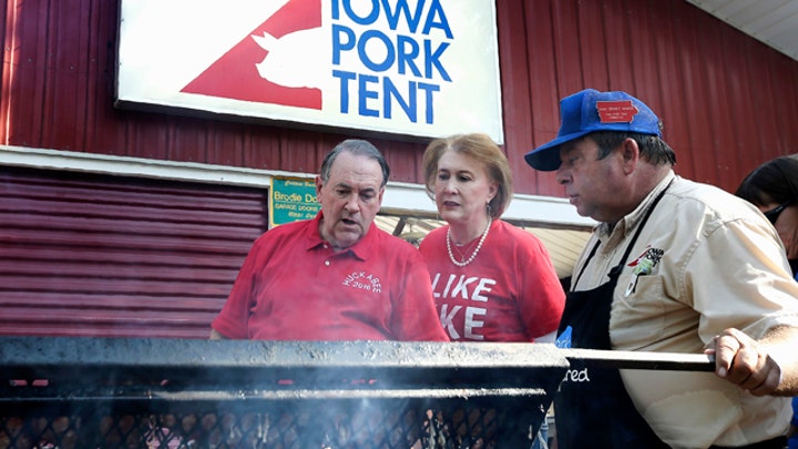 Parade of Republican candidates head for Iowa State Fair