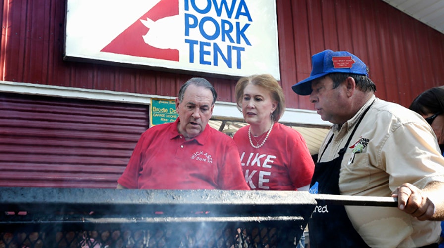 Parade of Republican candidates head for Iowa State Fair
