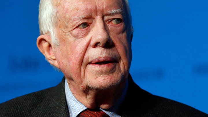 President Jimmy Carter announces he has cancer