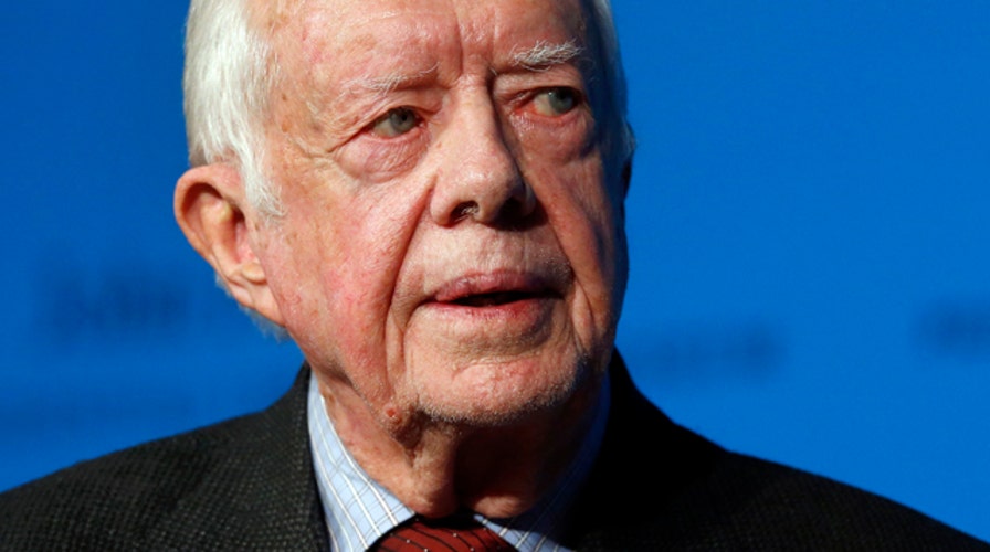 President Jimmy Carter announces he has cancer