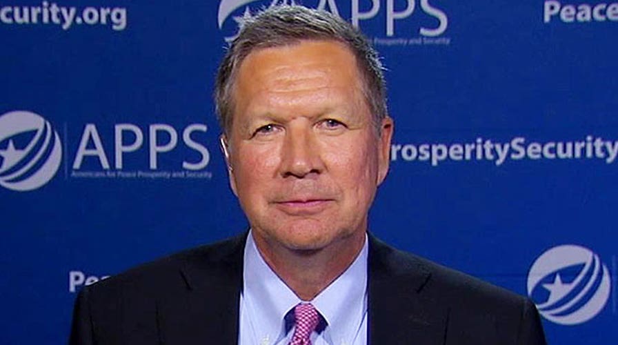 John Kasich shares his foreign policy