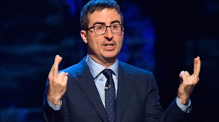 John Oliver takes on televangelists by forming own church