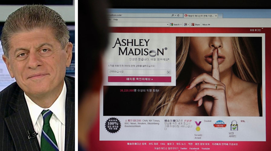 Judge Napolitano on fallout from Ashley Madison data breach