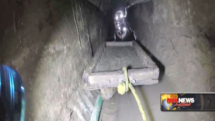 Arrest leads to underwater tunnel across U.S.-Mexico border