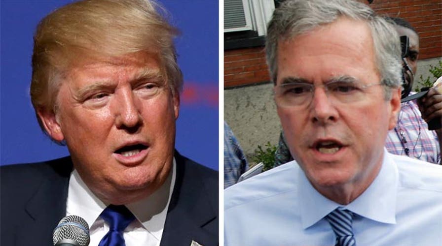 Trump-Bush rivalry overshadows race for the White House