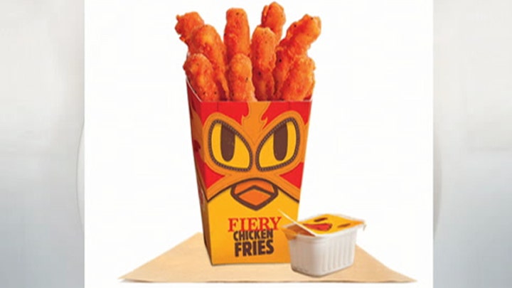 Burger King Fiery Chicken Fries need more kick