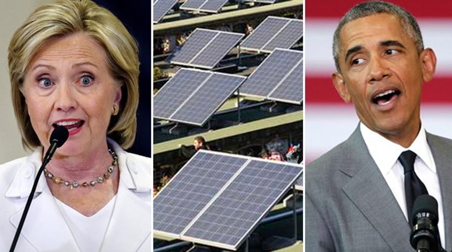 Hillary Clinton doubles down on Obama's green energy agenda