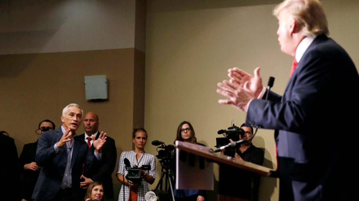 Univision anchor lectures Trump; Hillary's 'terror' tactic | Fox News