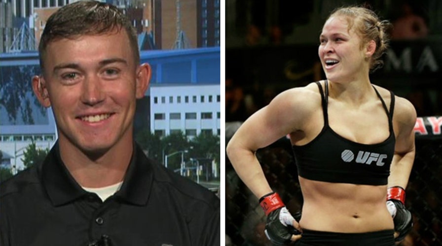 Marine asks Ronda Rousey to Marine Corps Ball