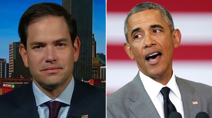 Rubio reacts to Obama securing votes to protect Iran deal 