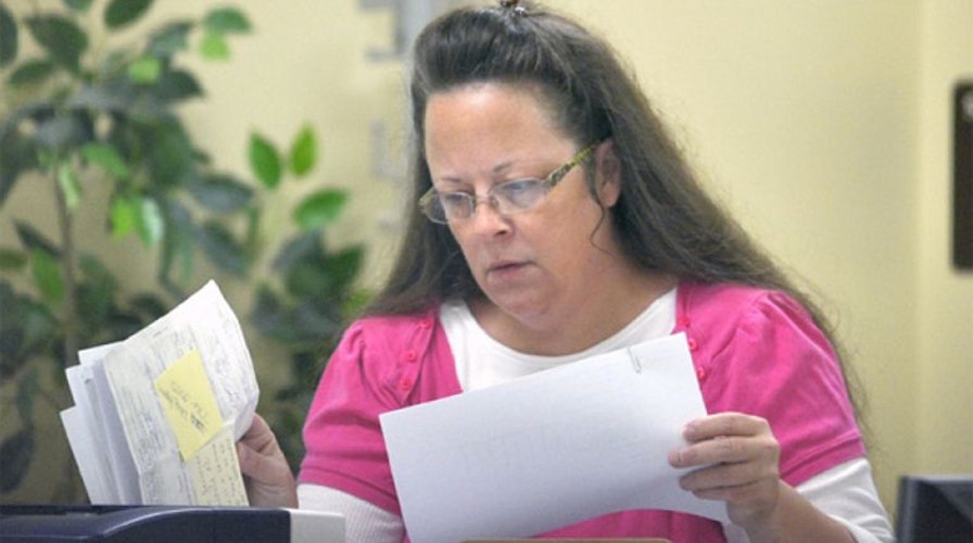 Clerk under fire for denying same-sex marriage licenses
