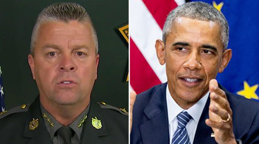 Sheriff Lewis: President should denounce cop killings 