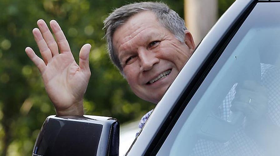 Kasich's kinder GOP approach contrasts Bush-Trump bitterness