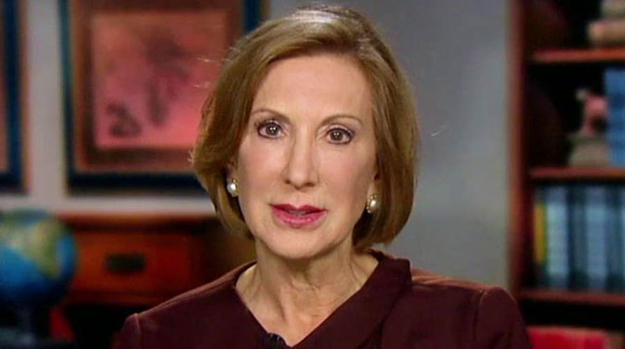 Fiorina: 'There's no question that I am among frontrunners'