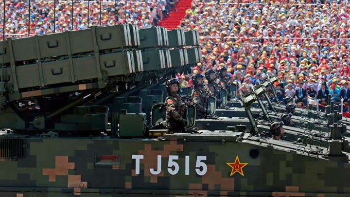 A look at China's extravagant military parade