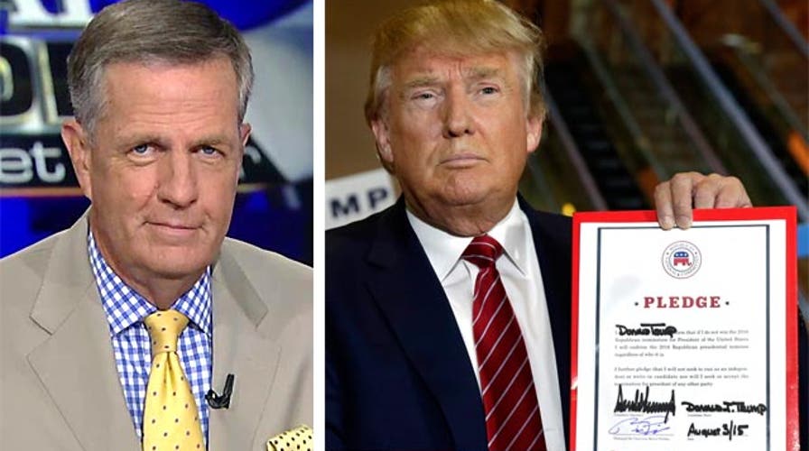 Brit Hume on Donald Trump